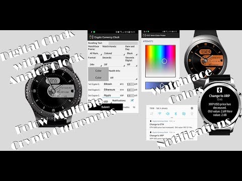 Currency Clock for Gear S2/S3 Video