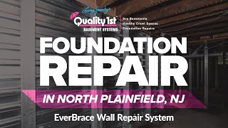 Watch video: EverBrace Wall Restoration System Installed In North Plainfield, NJ