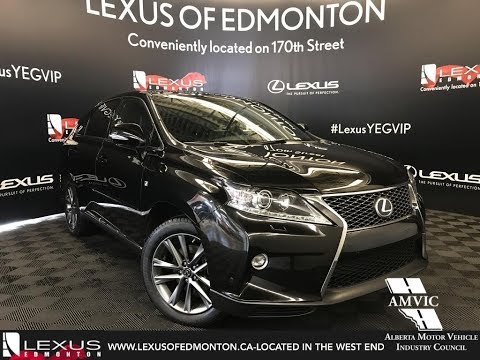 Used Black 2015 Lexus RX 350 F Sport Package In Depth Review Lloydminster Alberta