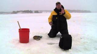 Humminbird Ice 35 Ice Fishing Flasher - 3-Color Fiber-Optic Flasher Display