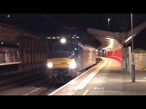 DRS Class 88 88006 ‘Juno’ departs Crewe with 4S45 Daventry DIRFT to Mossend intermodal 08/09/2020