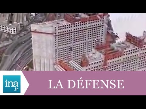 The Grande Arche de la Défense under construction - INA Archive
