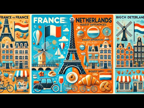 Netherlands vs. France: Exploring the Biggest Differences Between These Two Iconic Countries!