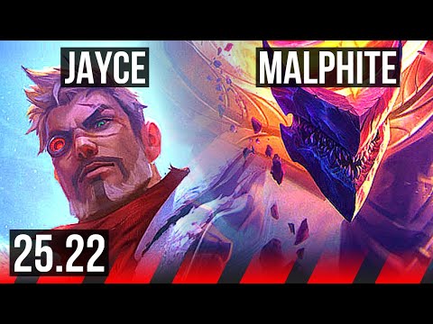 JAYCE vs MALPHITE (TOP) | Comeback | KR Master | 25.22