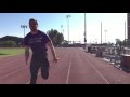 Slow Motion Sprint - Frontal View - Dario Horvat