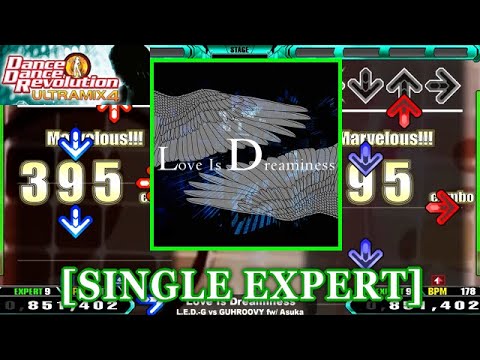 【DDR ULTRAMIX2】 Love Is Dreaminess / L.E.D.-G vs GUHROOVY fw/ Asuka [SINGLE EXPERT] 譜面確認＋Clap