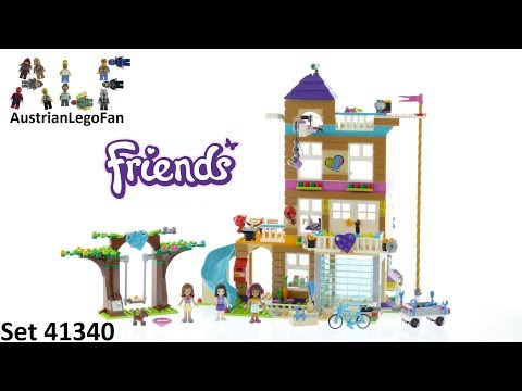 Vidéo LEGO Friends 41340 : La maison de l'amitié