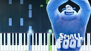Niall Horan - &quot;Finally Free&quot; Smallfoot movie Piano Tutorial - Chords - How To Play - Cover