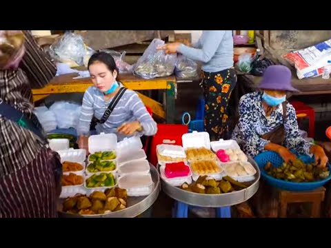 Fresh Morning Market Food - Snacks And Breakfast - Best Food Tour In Kamport