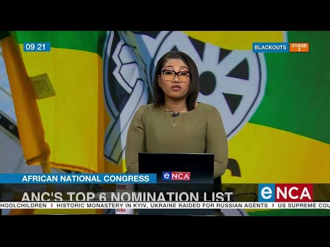 Discussion ANC Nomination List Sisulu, Dlamini Zuma out of race