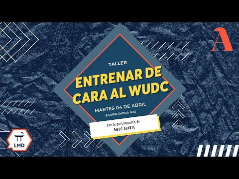 Talle para entrenar de cara al WUDC con Diego Duarte