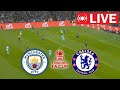 🔴[LIVE] Manchester City vs Chelsea | SEMIFINAL | Emirates FA Cup 23/24 | Match Live Today