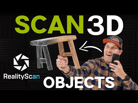 Scan 3D Objects Using RealityScan
