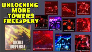 Noob to Pro Part 3 Unlocking Every Quest Tower in Skibi Tower Defense