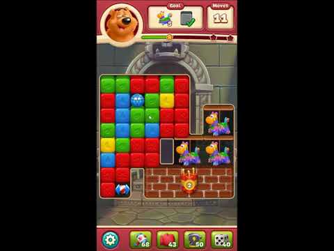 Toon Blast Level 2828 - NO BOOSTERS 🐻🐺🐱 | SKILLGAMING ✔️