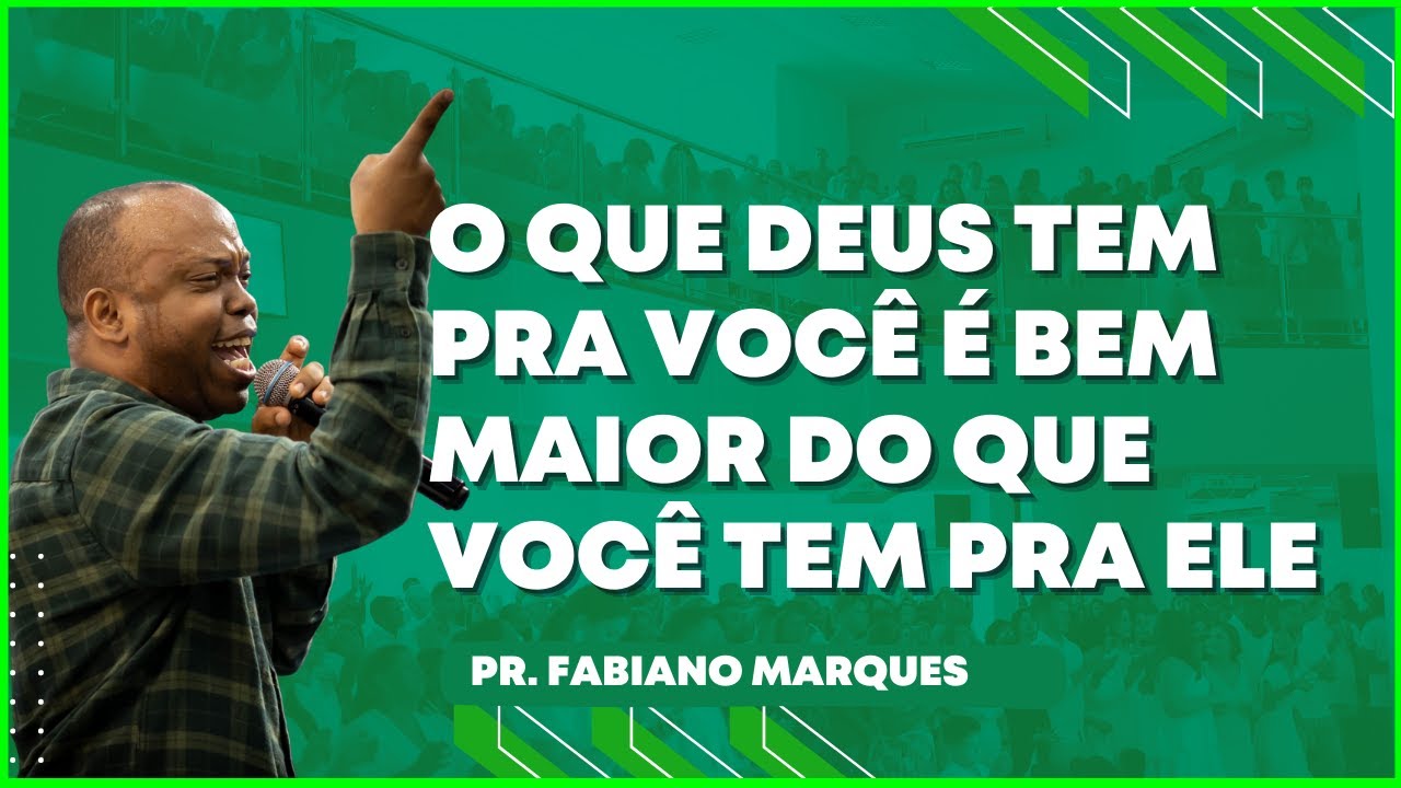 PR. JACKSON MARQUES // O QUE DEUS TEM PRA VOCÊ É BEM MAIOR DO QUE VOCÊ TEM PRA ELE
