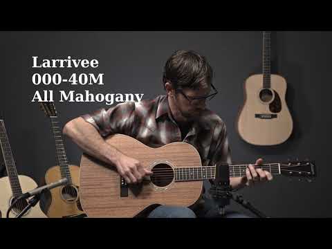 Larrivee 000-40M Custom Mahogany top image 6