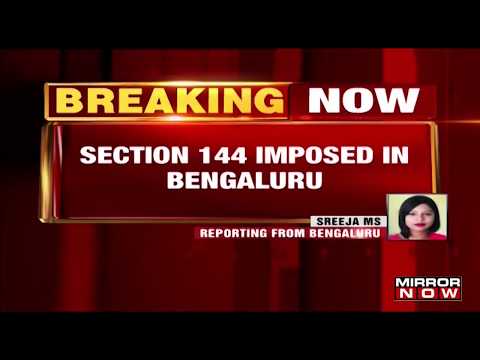 Karnataka Elections: Section 144 Imposed In Bengaluru