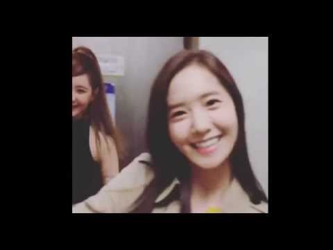 [InsVid] 140926 SNSD Yoona " Delivery Cake" with Seohyun [ Tiffany IG ]
