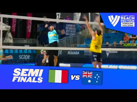 Lupo / Rossi vs. McHugh / Burnett - Semi Final Highlights Torquay 2022 #BeachProTour