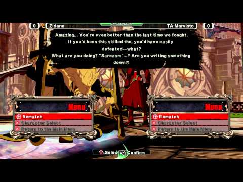 GGXrd @ TSB Christmas Miracle - Zidane (Leo) vs TA Marvisto (Ky) [720p/60fps]