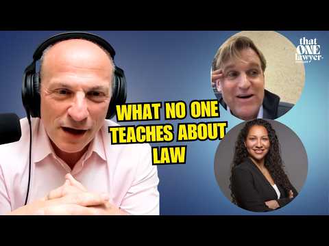 What No One Teaches You About Being a Lawyer