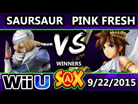 S@X 116 - suarsuar (shiek) Vs. Pink Fresh (Pit) - SSB4 Tournament - Smash Wii U - Smash 4
