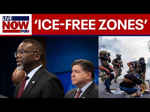 Video | Chicago mayor declares 'ICE-free zones' as Trump orders National Guard to city