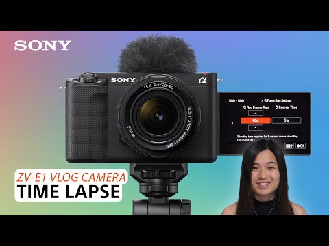 Sony | ZV-E1 Full-Frame Vlogging Camera – Time Lapse