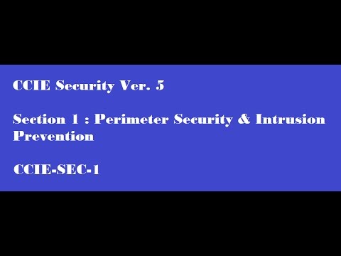 CCIE Security Ver. 5- Section 1- Cisco ASA-9.6.1 - Basic Setup Part-1