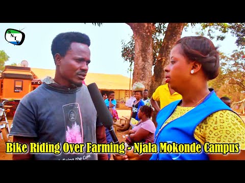 Bike Riding Over Farming - Njala Mokonde Campus - Sierra Leone Provincial District Tour