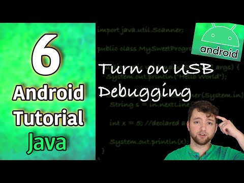 Android App Development Tutorial 6 Turn on USB Debugging on Android Device | Java