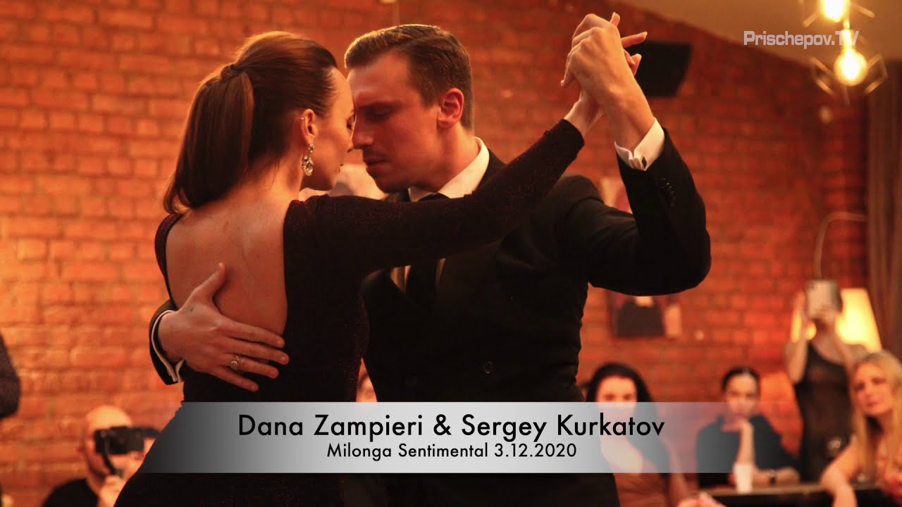Dana Zampieri & Sergey Kurkatov, 1-3, Milonga Sentimental, Junto a tu corazon, di Sarli, Podesta
