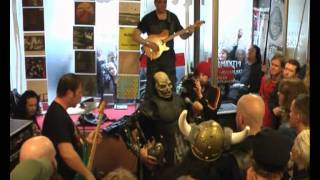 THOR - Instore gig at Pitkämies, part 6 (June 9th, 2009) Rock The City / Knock 'em Down