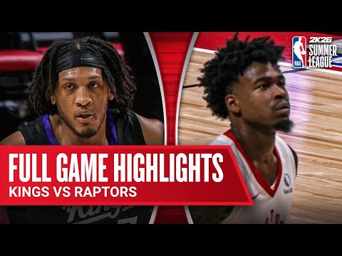 KINGS vs RAPTORS | NBA SUMMER LEAGUE | FULL GAME HIGHLIGHTS | July 18, 2025