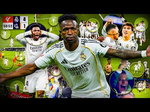 What you DIDN'T SEE from Real Madrid's 4-1 Real Sociedad SHOWCASE