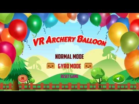 VR Archery Balloon Shooter Video