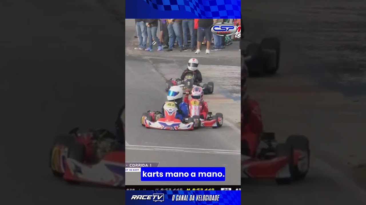 Categoria Cadete na 7ª Etapa da Copa São Paulo Light de Kart de 2026 🏁🏁