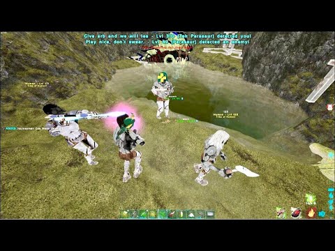 ARK Small Tribe || I DEFEND ALPHA FOR INSANE LOOT. S3E7.