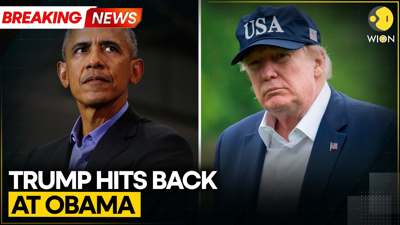 Breaking | Trump: Obama Was a Grossly Incompetent President | WION