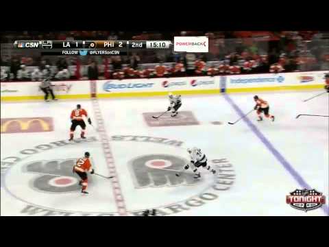 Game 9. Philadelphia Flyers vs Los Angeles Kings (28 october 2014)