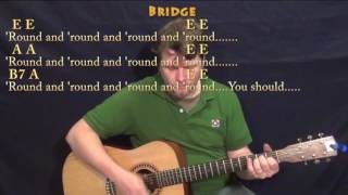 The Twist (Chubby Checker) Guitar Lesson Chord Chart with Chords/Lyrics