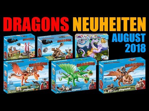 Dragons Playmobil ® !!! Neuheiten !!! August 2018 - Vorschau / Preview