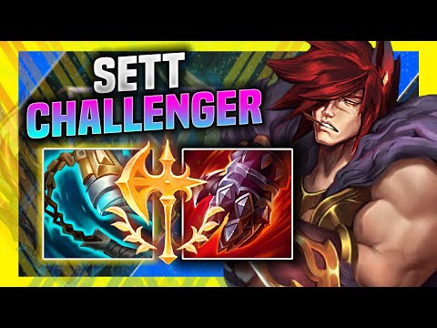 WHEN CHALLENGER PLAYS SETT MID! - Korean Challenger Plays Sett Mid vs Galio! | Season 11