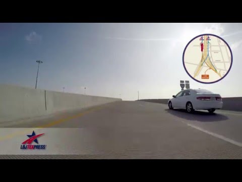 LBJ TEXpress Lanes I I-35E South Exit, I-635 WB