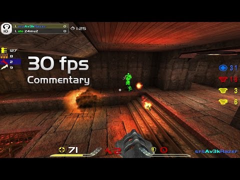30fps Av3k vs Z4muZ - DreamHack Winter 2009 [with Commentary] QuakeLive Grand Final 4k