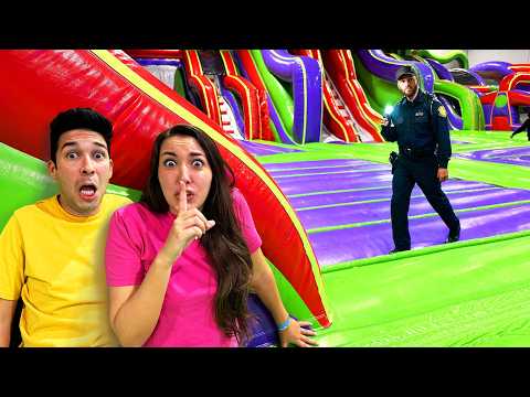 TUTTA LA NOTTE NEL PARCO DI GONFIABILI GIGANTE!