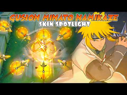 Gusion NEW Skin | Minato Namikaze Skin Spotlight