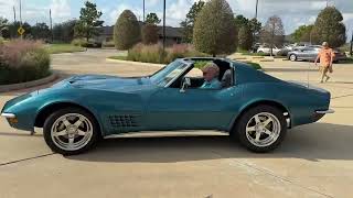 LS-Powered 1972 Chevrolet Corvette Drive-By Part 1