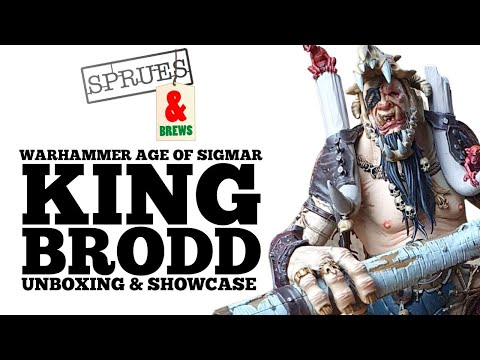 King Brodd Unboxing and Review - Sons of Behemat Warhammer Age of Sigmar